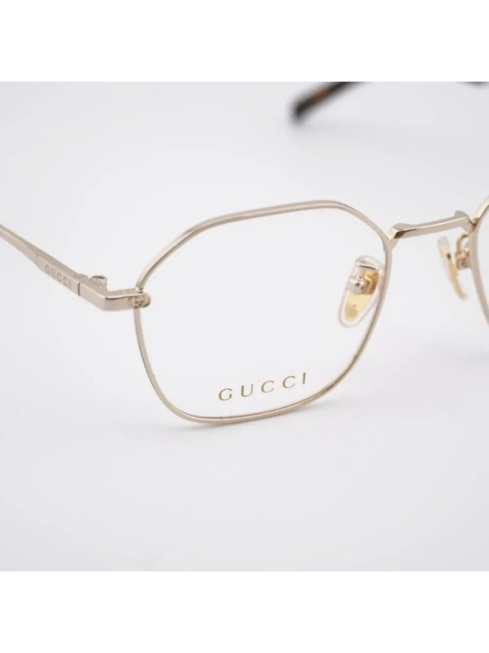 Gucci GG1956OK 001 Eyeglasses Gold 51mm Square Frame